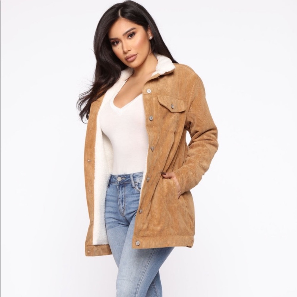 Fashion Nova ‘Life Without You’ Jacket. Size small